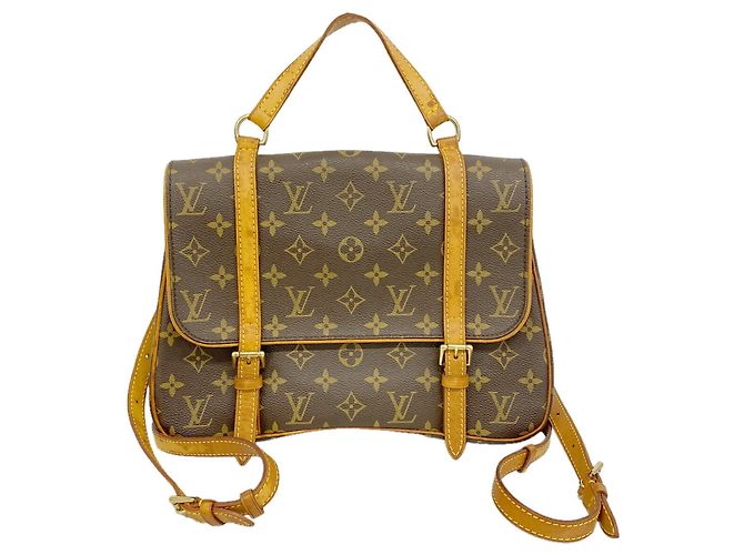 Louis Vuitton Monogram Marelle Sac Add Backpack Brown