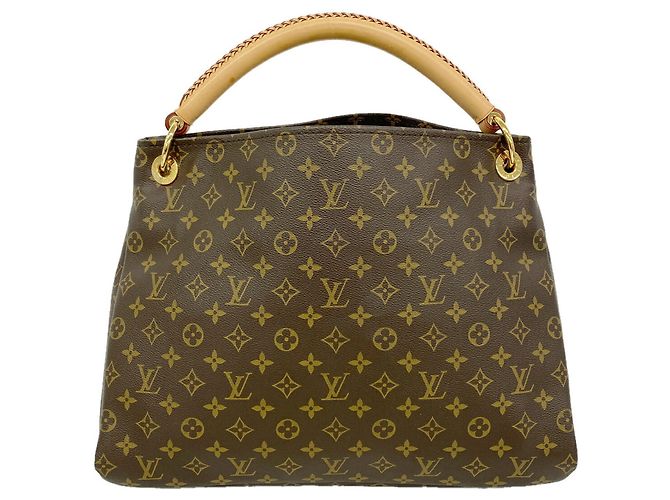 Borsa Tote Louis Vuitton Monogram Artsy MM Marrone