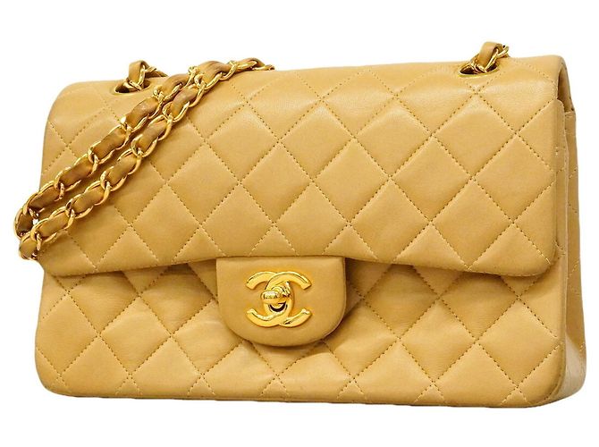 Borsa a tracolla Chanel Matelassé Beige