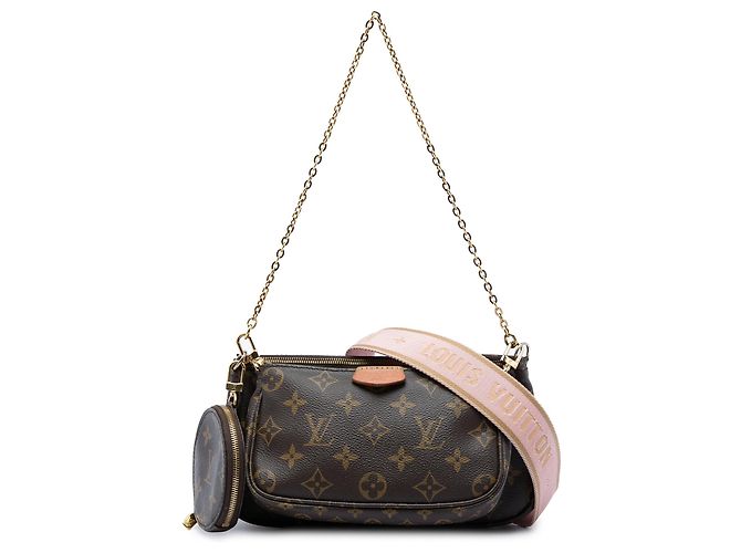 Borsa Louis Vuitton Monogram Multi Pochette Accessoires Marrone