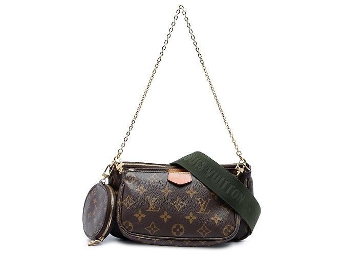Borsa Louis Vuitton Monogram Multi Pochette Accessoires Marrone