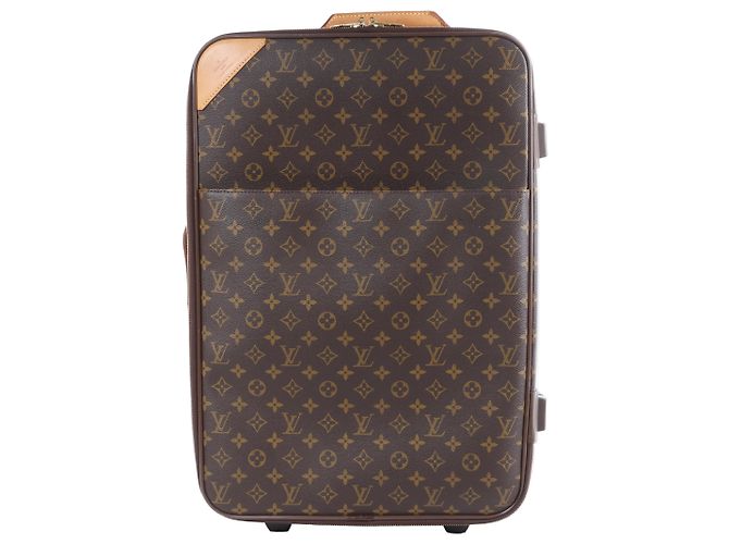 Borsa da viaggio Louis Vuitton Pegase 55 Monogram in marrone M23297