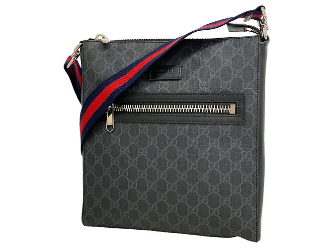 Borsa a tracolla Gucci GG Supreme Nero