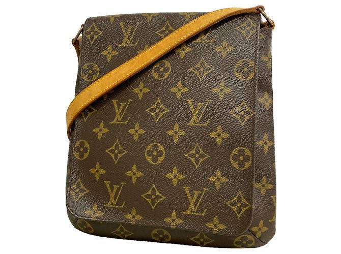 Louis Vuitton Monogram Musette Salsa Shoulder Bag Brown