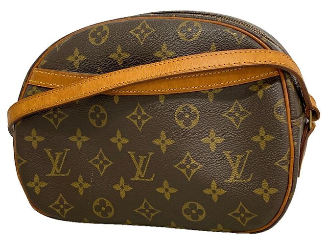 Bolsa de Ombro Louis Vuitton Monogram Blois Marrom