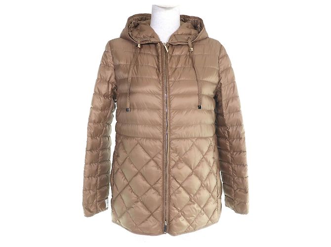 Max Mara The Cube Down Jacket Brown