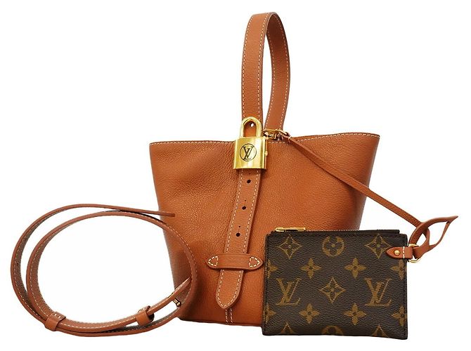 Bolsa Louis Vuitton Lowqi All-in BB Conhaque