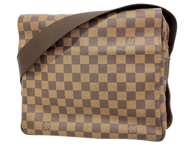 Borsa a tracolla Louis Vuitton Damier Naviglio Damier ebene