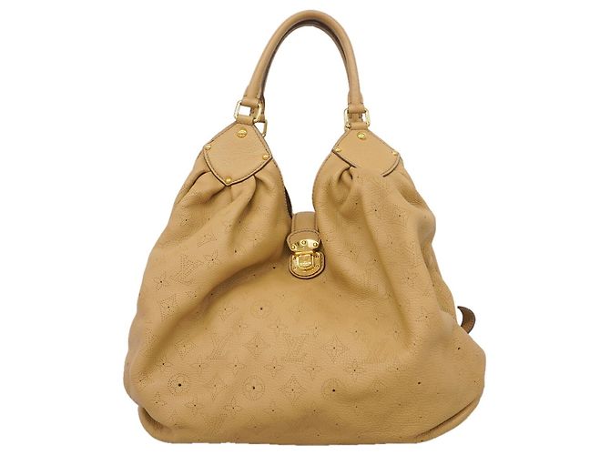 Borsa a tracolla Louis Vuitton Mahina Neo L Marrone