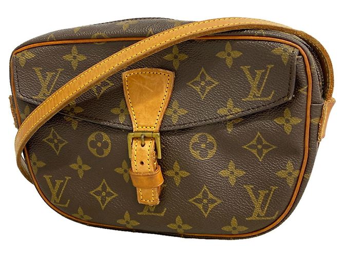 Bolso de hombro Louis Vuitton Monogram Jeune Fille PM Castaño