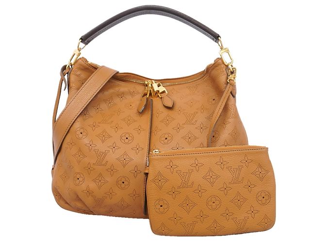 Borsa Louis Vuitton Mahina Selene PM Caramello