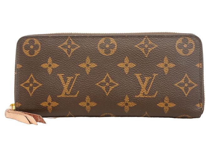 Louis Vuitton Monogram Portefeuille Clemence Long Wallet Rosa