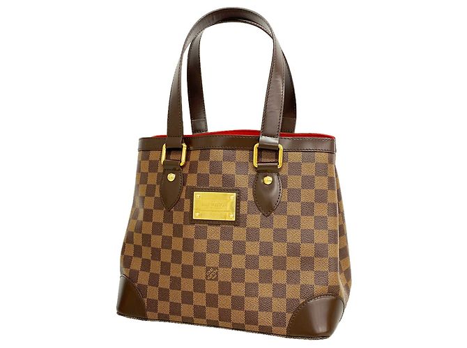 Louis Vuitton Damier Hampstead PM Tote Bag Damier ebene