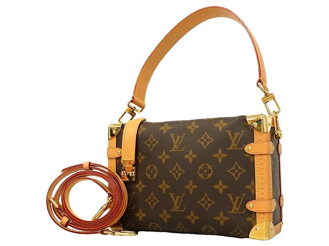 Borsa Louis Vuitton Monogram Trunk MM Marrone