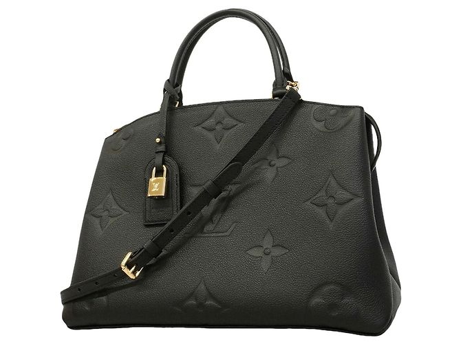 Bolsa Louis Vuitton Monogram Empreinte Grand Palais MM Preto