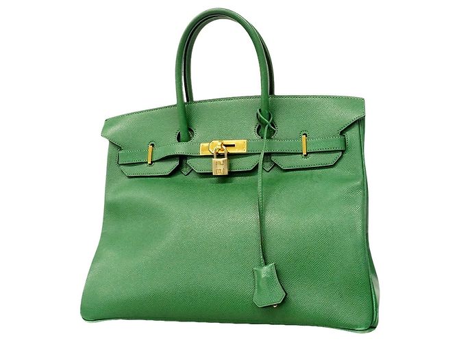Hermès Sac à main Hermes Birkin 35 Vert