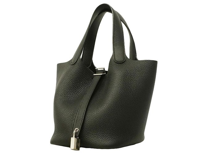 Hermès Sac à main Hermes Picotin Lock PM Noir