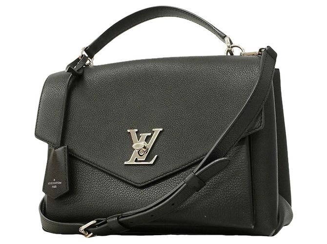 Borsa a mano Louis Vuitton My Lockme Satchel Nero