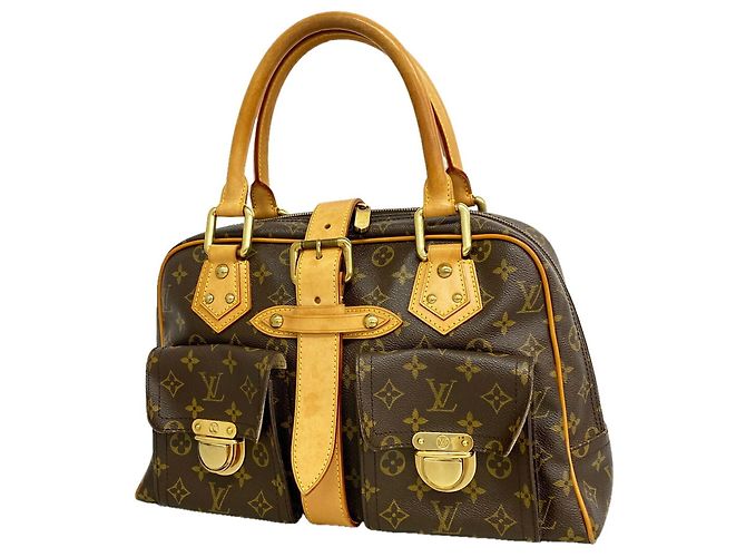 Bolsa Louis Vuitton Monogram Manhattan GM Marrom