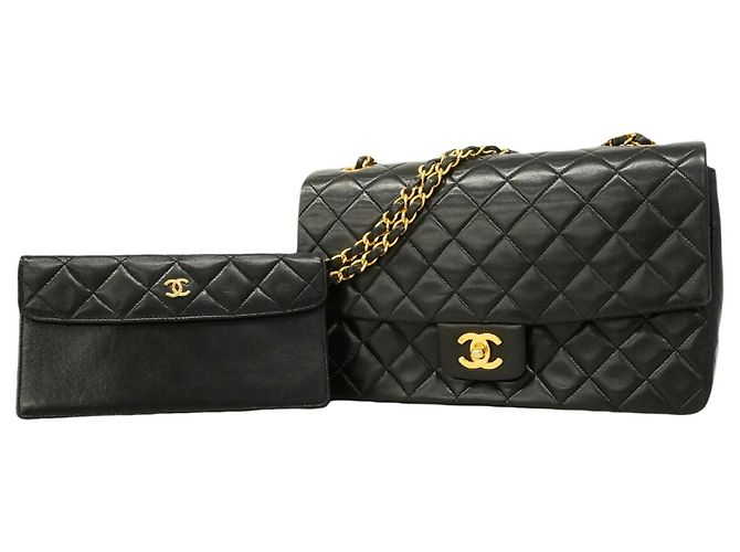 Borsa a tracolla Chanel Matelassé Nero