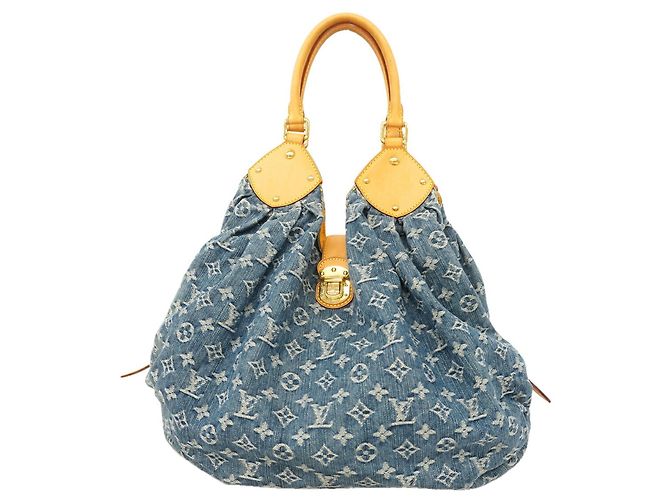 Saco Tote Louis Vuitton Monogram Denim Azul