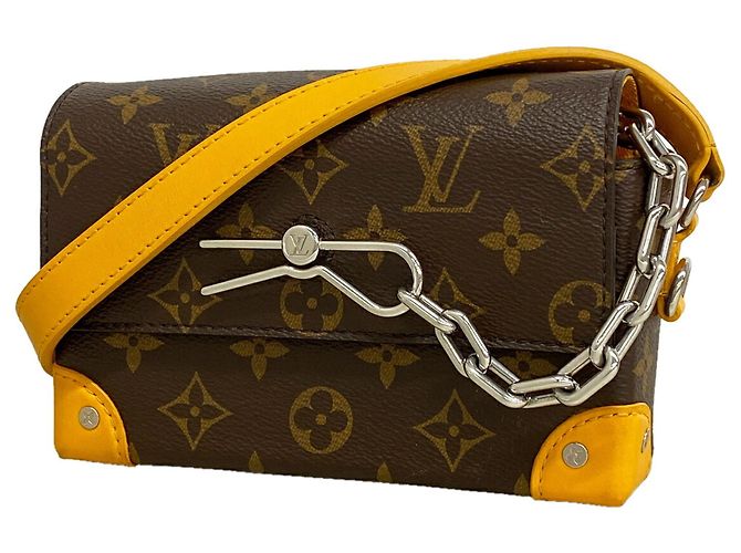 Borsa a tracolla Louis Vuitton Monogram Macassar Marrone
