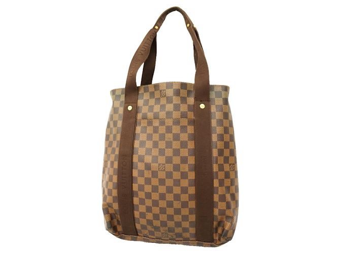 Louis Vuitton Damier Cabas Bobour Tote Bag Damier ebene