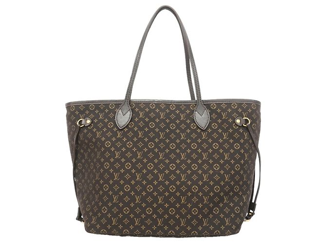 Bolso Tote Louis Vuitton Monogram Idylle Neverfull MM Gris antracita