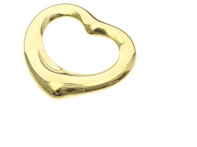 Tiffany & Co Collana con pendente Tiffany Open Heart D'oro