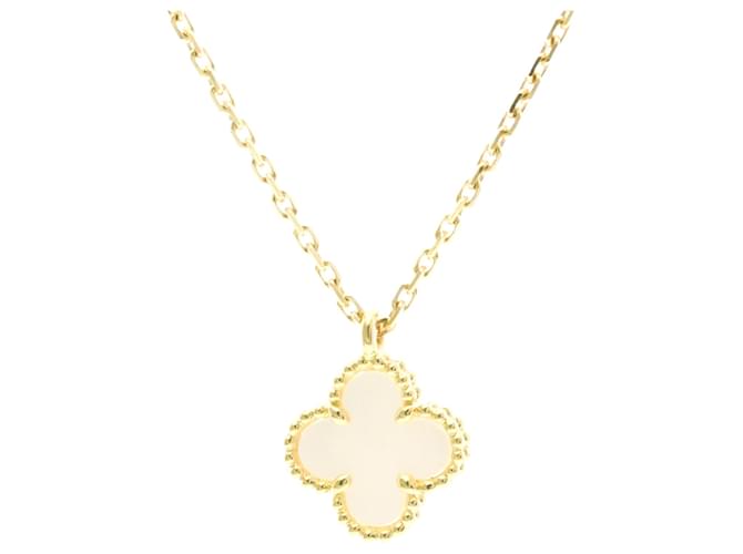 Van Cleef & Arpels Sweet Alhambra Necklace Golden 