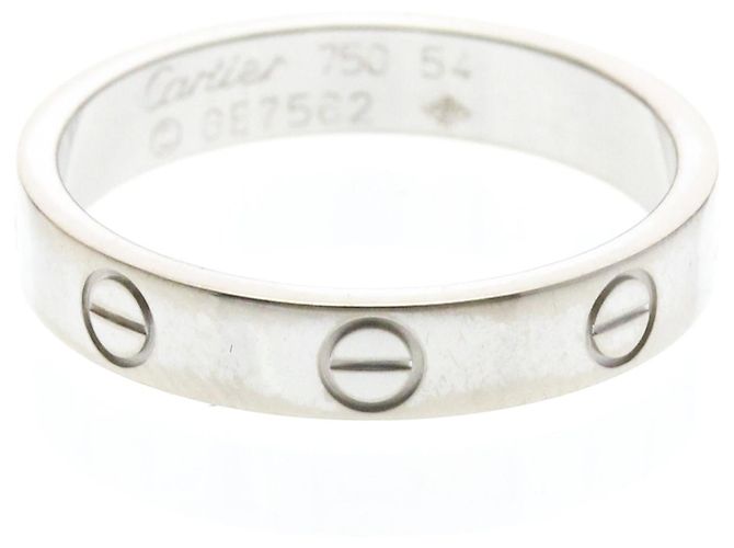 Cartier Mini Love Ring in 18K Weißgold Silber