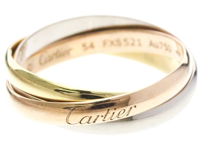 Anello Cartier Trinity D'oro