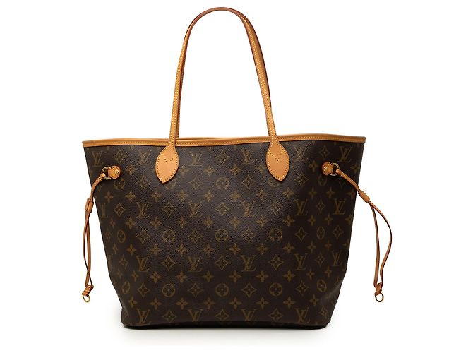 Louis Vuitton Brown Monogram Neverfull MM Braun
