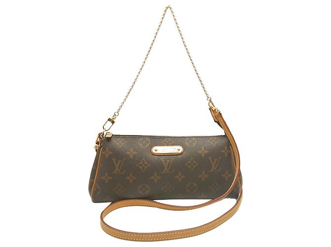 Louis Vuitton Brown Monogram Eva Marrom