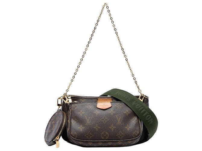 Louis Vuitton Brown Monogram Multi Pochette Accessoires Marrom
