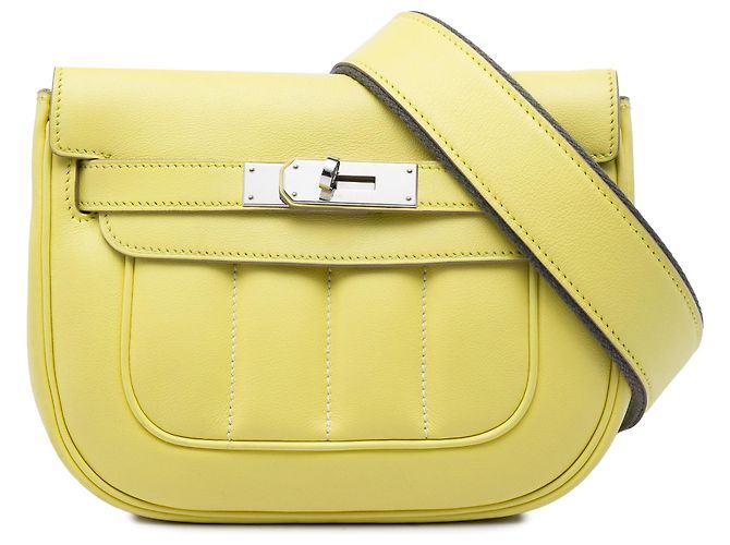 Hermès Yellow Mini Swift Berline Crossbody