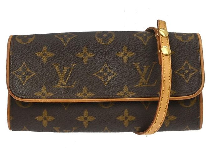 Louis Vuitton Twin Monogram PM Castaño