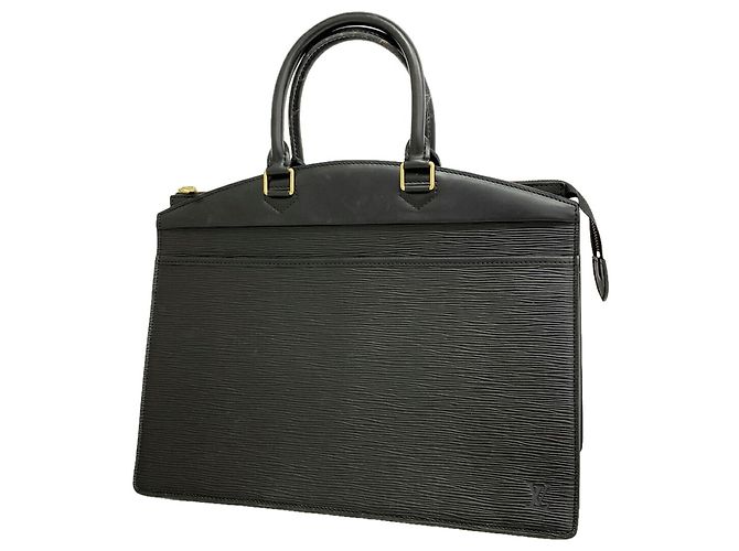 Bolsa de mão Louis Vuitton Epi Riviera Preto