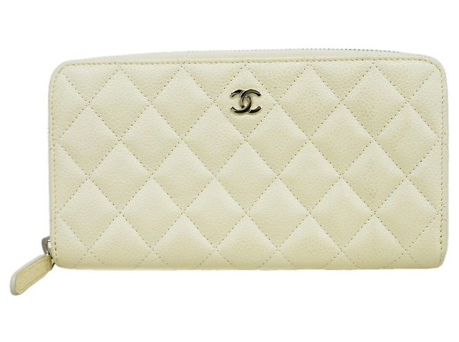 Chanel Ivory Langbeutel Roh