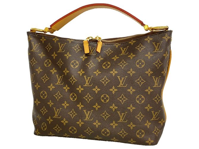 Borsa Tote Louis Vuitton Monogram Suli PM Marrone