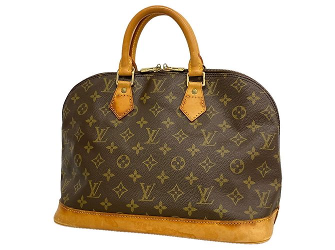 Bolsa Louis Vuitton Alma Monogram Marrom