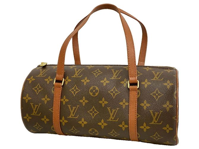 Borsa Louis Vuitton Monogram Papillon 30 Marrone