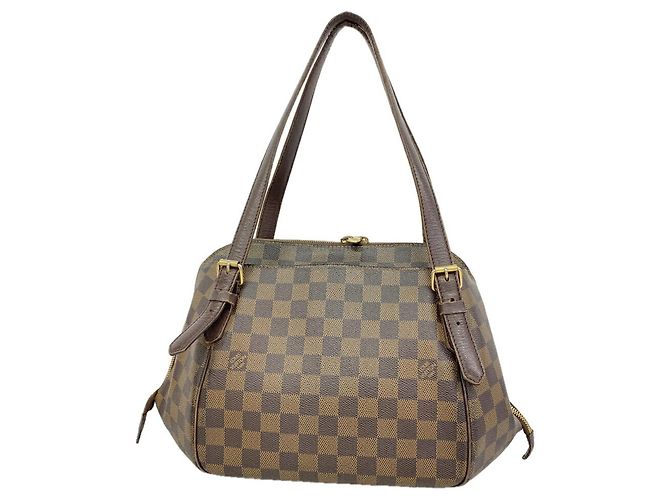 Borsa a tracolla Louis Vuitton Damier Belem MM Damier ebene