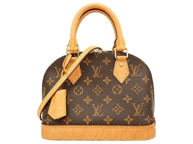 Borsa Louis Vuitton Alma BB Monogram Marrone