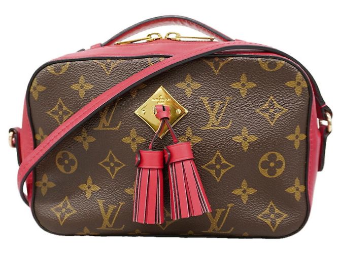 Borsa a tracolla Louis Vuitton Monogram Saint-Onge Marrone
