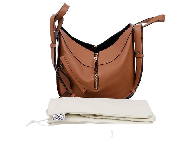 Loewe Borsa a tracolla Hammock Small Tote Marrone