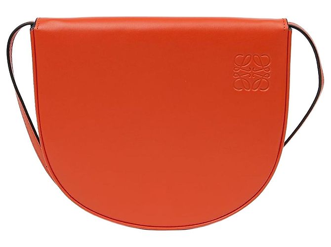 Loewe Borsa a tracolla Mini Heel Pouch Arancione