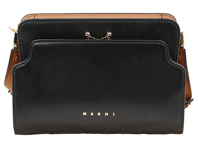 Marni Borsa a Tracolla Reverse Trunk Mini Nero 