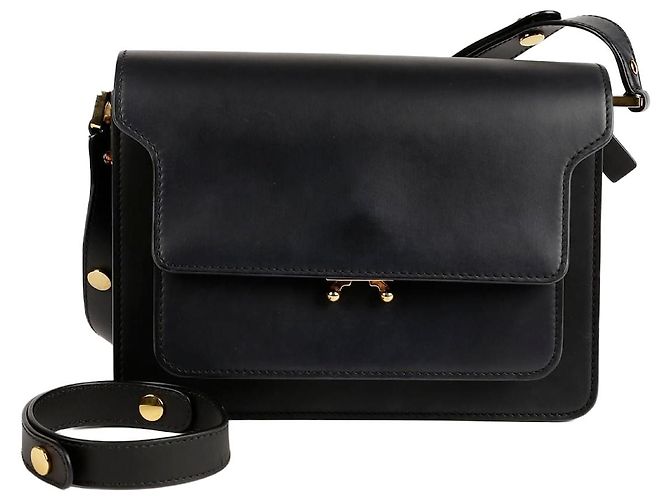 Marni Borsa a tracolla e crossbody Trunk Medium Nero 