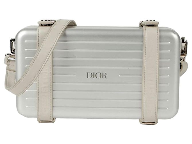 Dior Borsa a Tracolla Trunk Pouch Grigio
